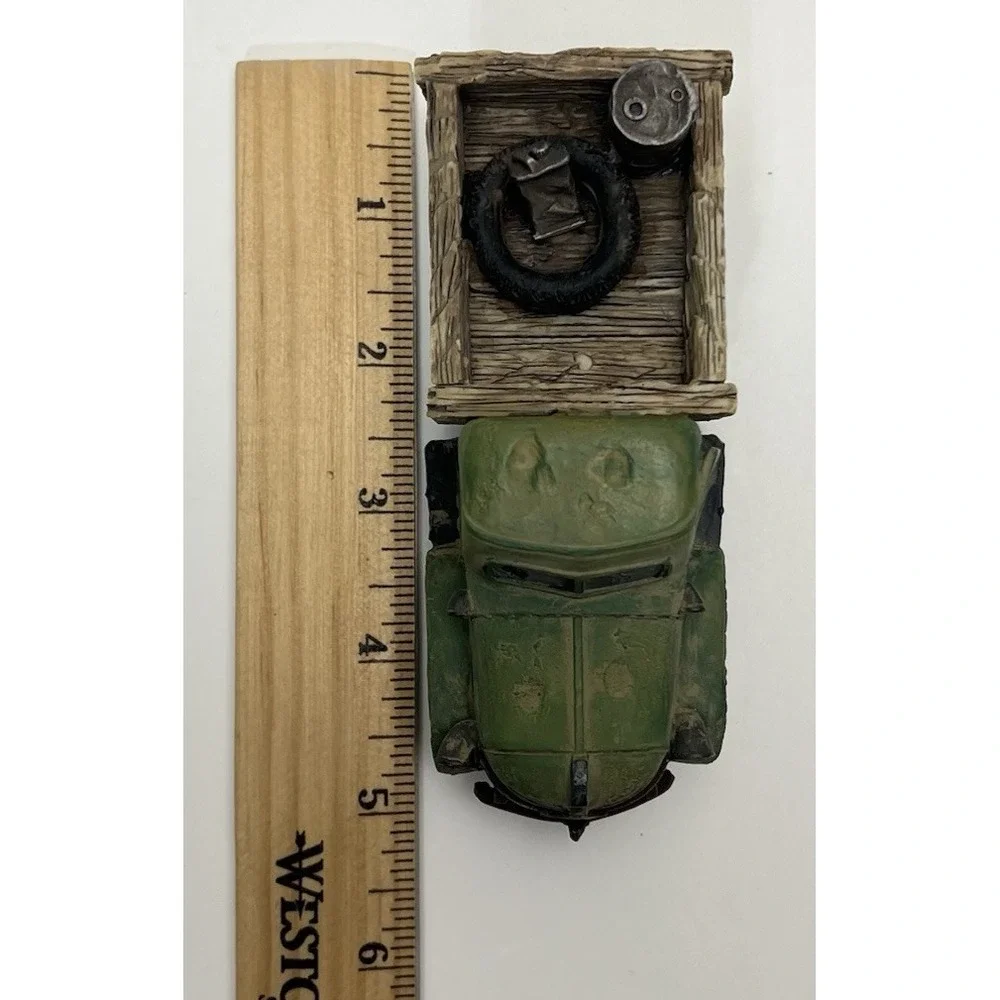 Vintage Custom Weathered Dodge Pickup Truck Model Junkyard Diorama Accessory